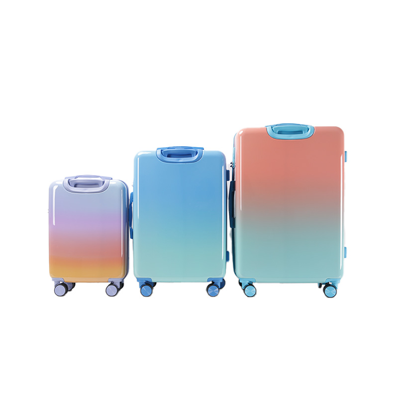 PP-friendly hardside suitcases