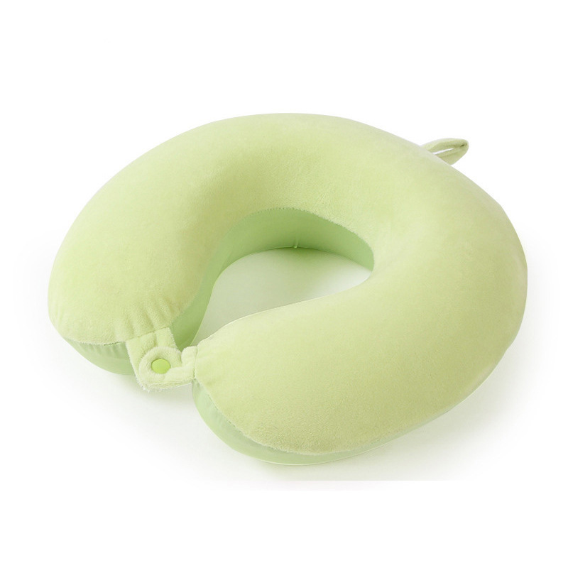 Adjustable u-shaped memory foam pillow