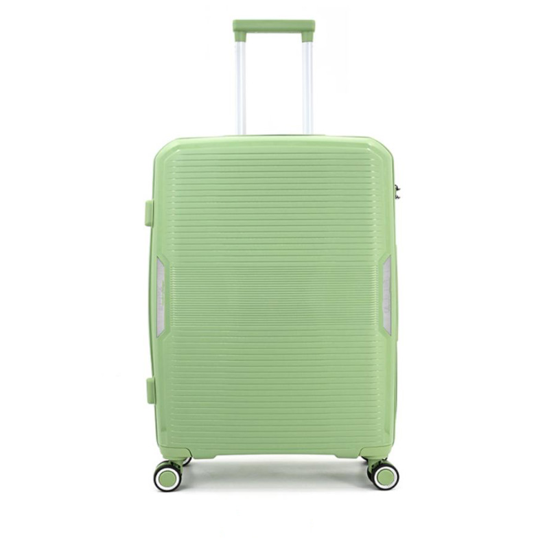 TSA-approved hardcover luggage for flights