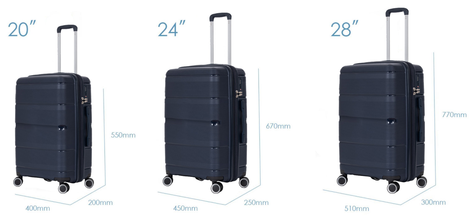 Premium 20/24/28 Inch ABS Hardside Luggage Full Details