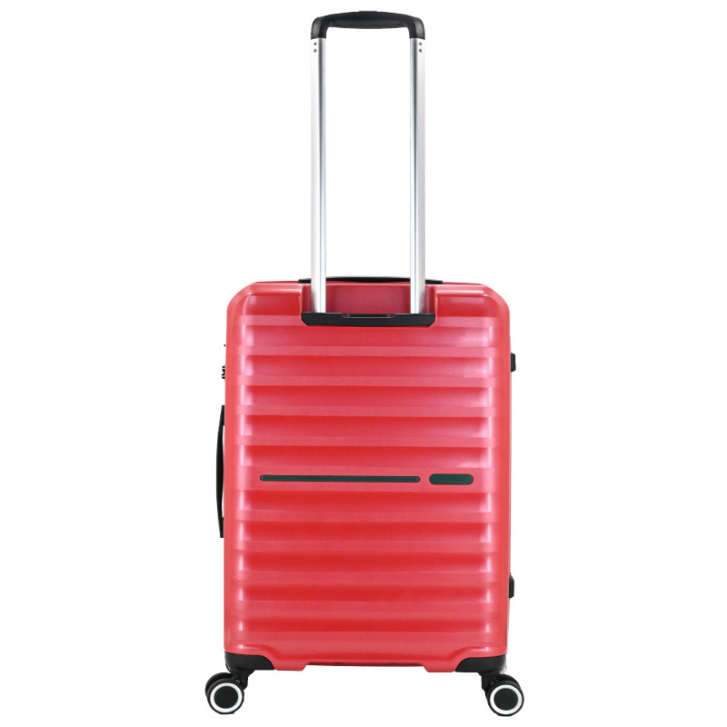 Rugged hardside bags with 8 spinner wheels