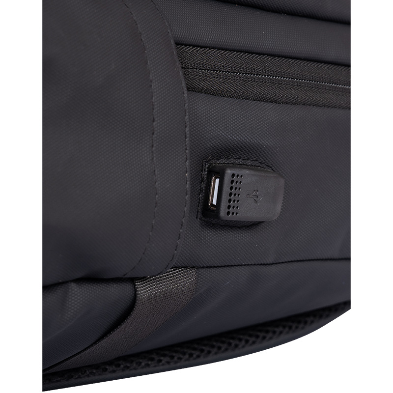 Laptop backpack with USB port