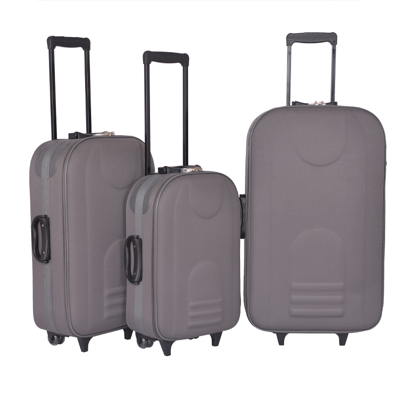 3 piece soft luggage set​