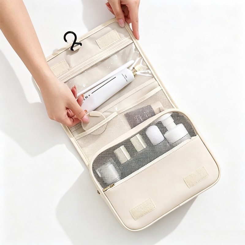 Custom logo makeup bags bulk