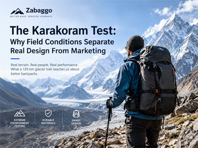 O Teste de Karakoram: Por que as condições de campo diferenciam o design real do marketing