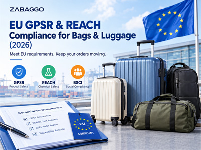 Conformidade com o Regulamento Geral de Segurança de Bagagens (RGPD) da UE e o Regulamento REACH para Malas e Bagagens (2026)
